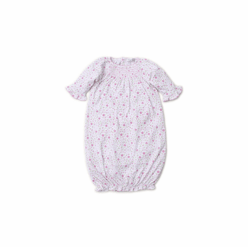 Kissy Kissy Garden Treasure Print Sack with Smocking F19GT11PSpink