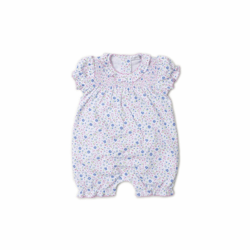 Kissy Kissy Garden Treasures Short Playsuit with Smocking s20GT23smmulti