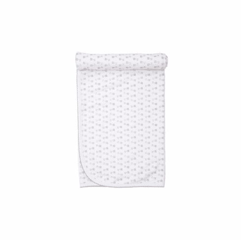 Kissy Kissy Giraffe Giggles Print Blanket F20GG08PSil