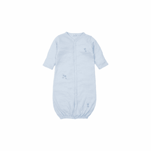 Kissy Kissy Giraffe Giggles Stripe Convertible Gown F20GG14STBlue