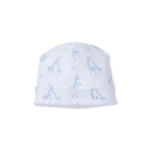 Kissy Kissy Giraffe Glee Print Hat KK24GG06Pblue