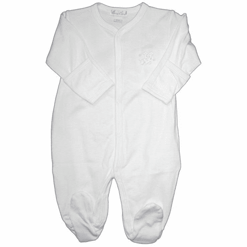 Kissy Kissy Giraffe Kins Pink Stripe Footie 363-04STpink