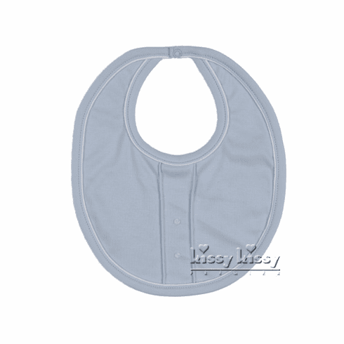 Kissy Kissy Graceful Baby Bib F12897-13blue