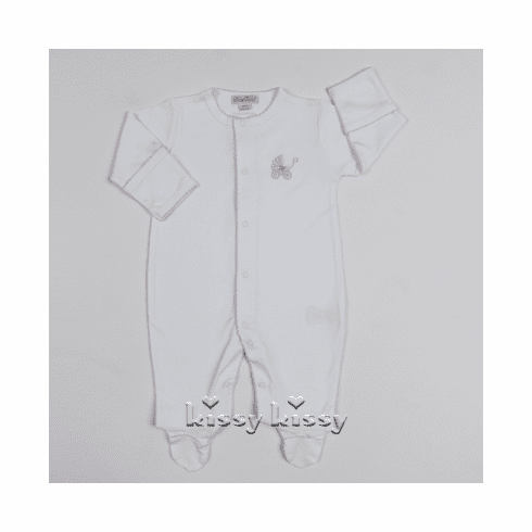 Kissy Kissy Grand Pram Footie S17130-04whpink