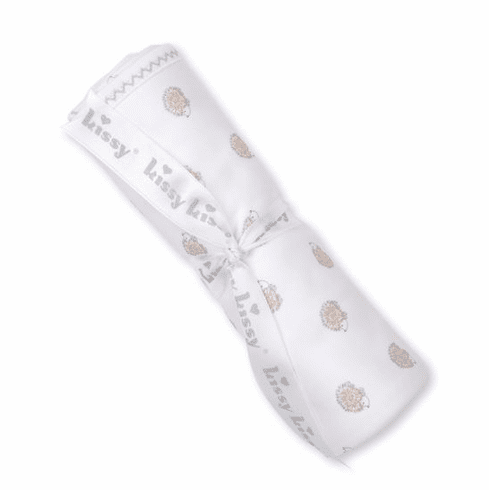 Kissy Kissy Handful of Hedgehogs Print Blanket S21HH08P