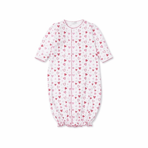 Kissy Kissy Heart Sprinkles Print Convertible Gown S22HS14P