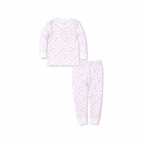 Kissy Kissy Heart to Heart Long Pajamas HtH190Ppinkt