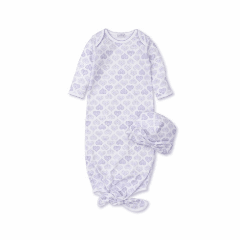 Kissy Kissy Heart to Heart Sack with Hat HtH11054Plilac