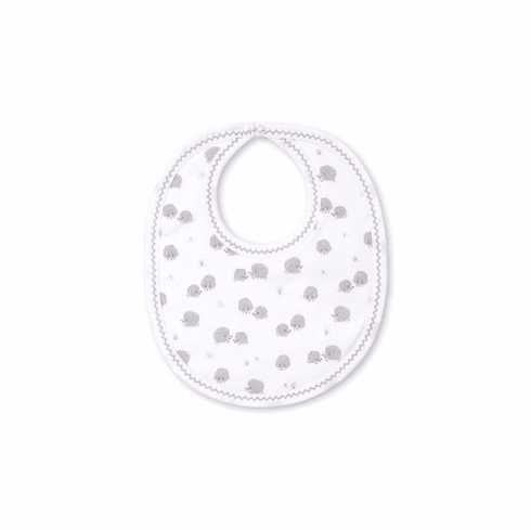 Kissy Kissy Hedgehog Haven Print Bib F21HH13P