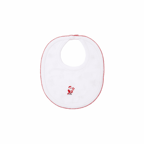 Kissy Kissy Here Comes Santa Bib F20HCS13R