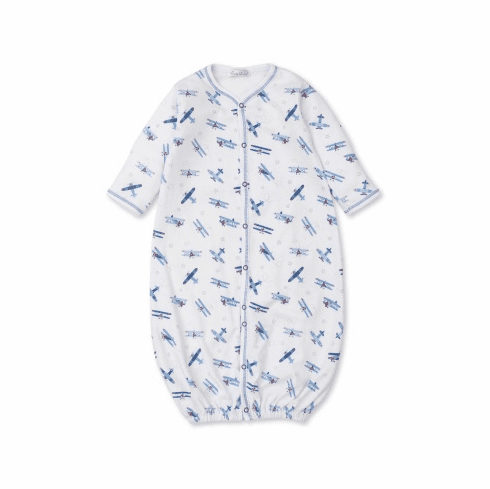 Kissy Kissy High Flyers Print Convertible Gown F22HF14P