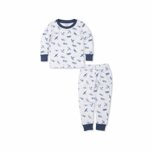 Kissy Kissy High Flyers Print Long Pajamas F22HF190Pc