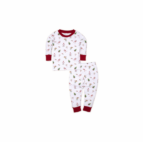 Kissy Kissy Holidaze Print Two Piece Pajamas F19HD190Pc