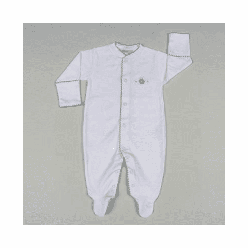 Kissy Kissy Homeward Bound Frog Embroidered Footie 313-04Embfrog