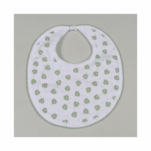 Kissy Kissy Homeward Bound Frog Print Bib Set 313-13frog