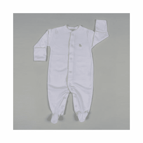 Kissy Kissy Homeward Bound MOON and Stars Embroidered Footie 313-04Embmoonstars