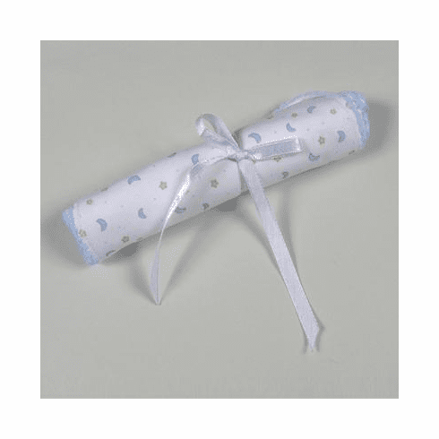 Kissy Kissy Homeward Bound Moon and Stars Print Burp 313-30Pmoonstars