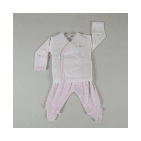 Kissy Kissy Homeward Footed Pant Set 334-21pink