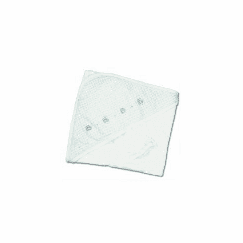 Kissy Kissy Homeward Gingham Frog Embroiderd Towel with Washmitt 334-09frog