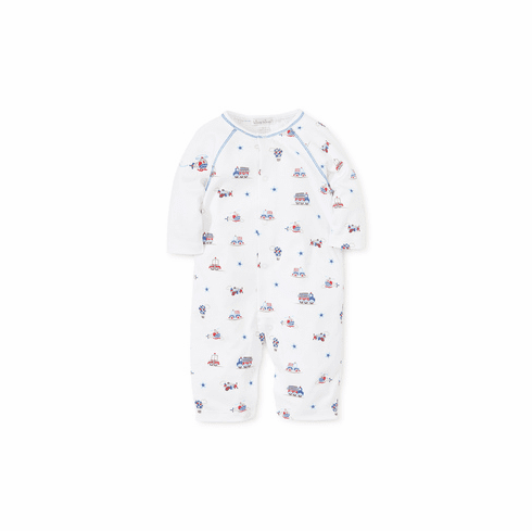 Kissy Kissy Honk Print Playsuit S19H10P