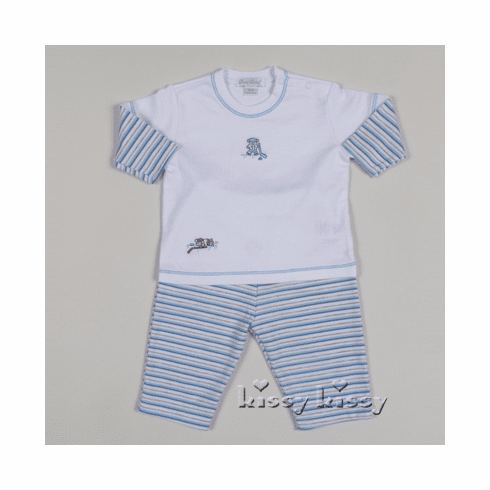 Kissy Kissy Ice Hockey Superstar Print Pant Set F13469-62