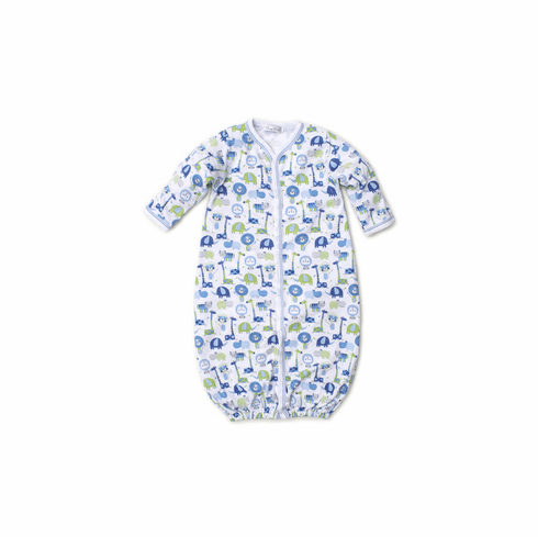 Kissy Kissy Jazzy Jungle Print Convertible Gown F19JJ14Pblue