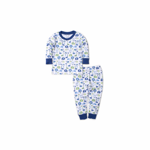 Kissy Kissy Jazzy Jungle Print Pajamas F19JJ190Pbluet