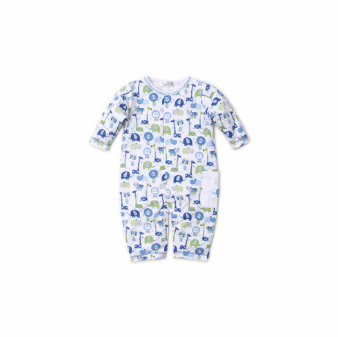 Kissy Kissy Jazzy Jungle Print Playsuit F19JJ10Pblue