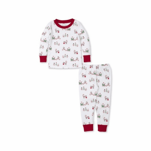 Kissy Kissy Jingle All the Way Print Two Piece Pajamas F22JA190Pc