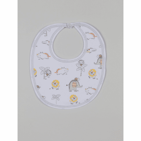 Kissy Kissy Jungle Jamboree Print Bib S1848213P