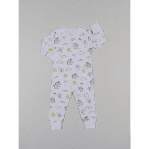 Kissy Kissy Jungle Jamboree Print Pajamas S18482190P