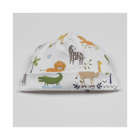 Kissy Kissy Jungle Jaunt Print Hat F17428-06P