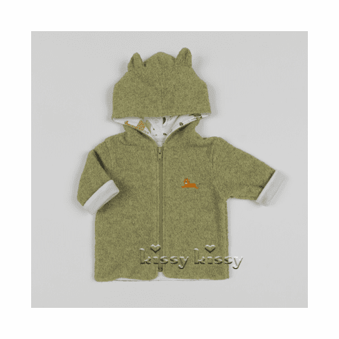 Kissy Kissy Jungle Jaunt SHERPA Jacket w/Hood F17428SH-12H