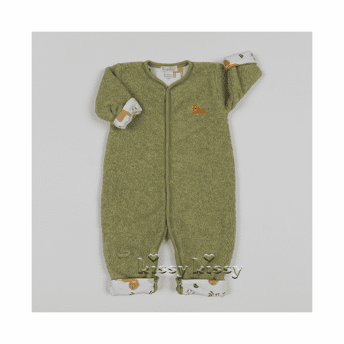 Kissy Kissy Jungle Jaunt SHERPA Rev. Playsuit F17428SH-10R
