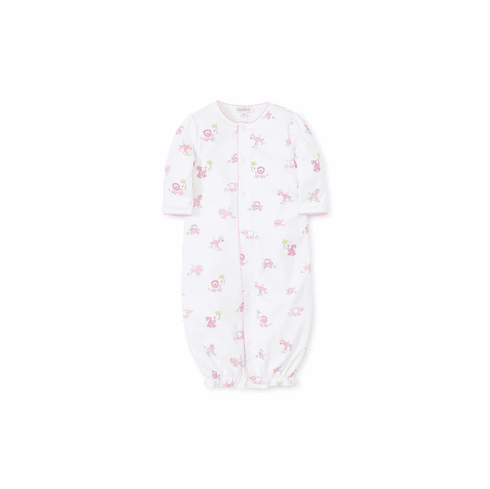 Kissy Kissy Jungle Jibes Print Convertible Gown S19JJ14Ppink