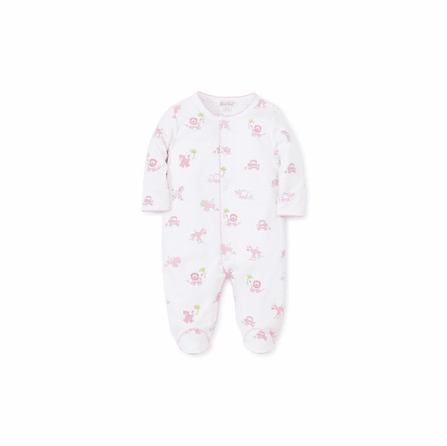 Kissy Kissy Jungle Jibes Print Footie S19JJ04Ppink