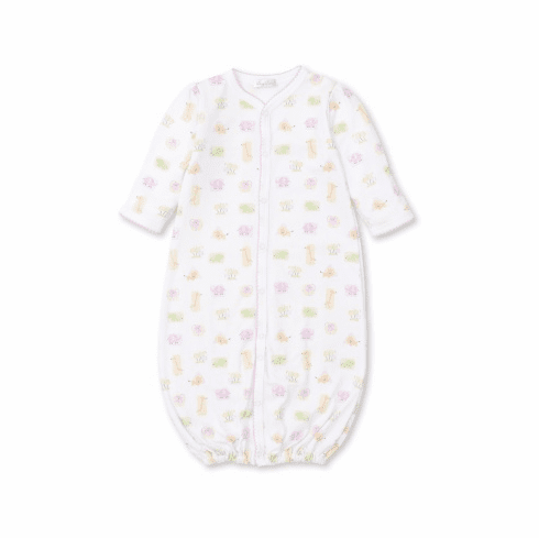 Kissy Kissy Jungle Jollies Print Convertible Gown S22JJ14Ppink
