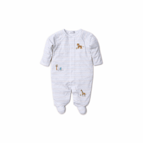Kissy Kissy Jungle Junket Stripe Footie F19JJ04ST