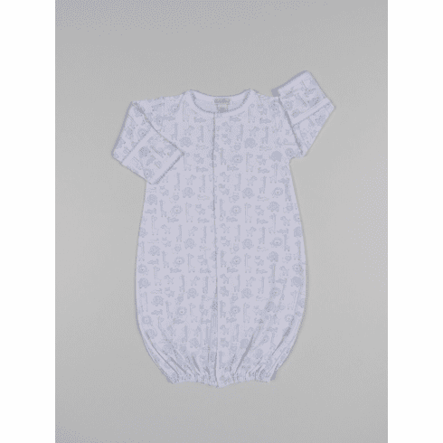 Kissy Kissy Jungle Out There Print Convertible Gown F18JOT14Pblue