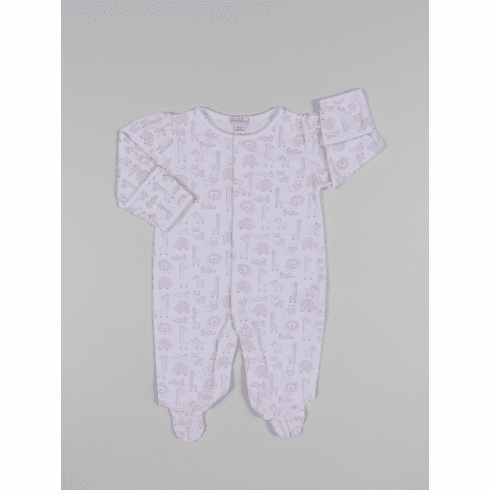 Kissy Kissy Jungle Out There Print Footie F18JOT04Ppk