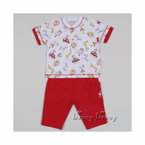 Kissy Kissy Jungle Roar Bermuda Set S14513-60