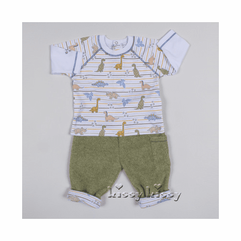 Kissy Kissy Jurassic Dino SHERPA Pant Set F13480SH-62 