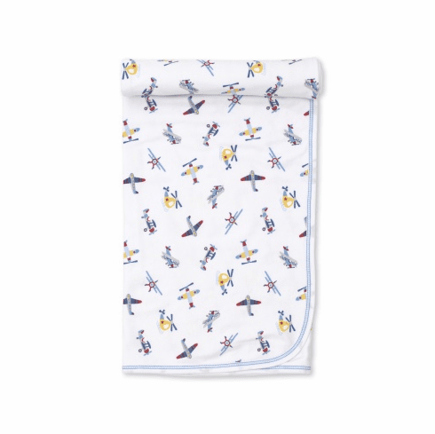 Kissy Kissy Just Plane Fun Print Blanket F21JPF08P