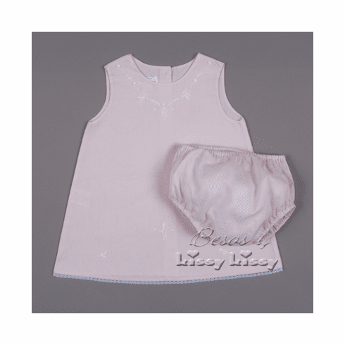 Kissy Kissy KATHLEEN Dress w/Diaper Cover VKATHLEEN-DRC