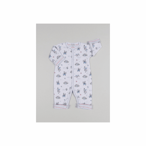 Kissy Kissy King of the Castle Print REVERSIBLE Playsuit F18KC10R