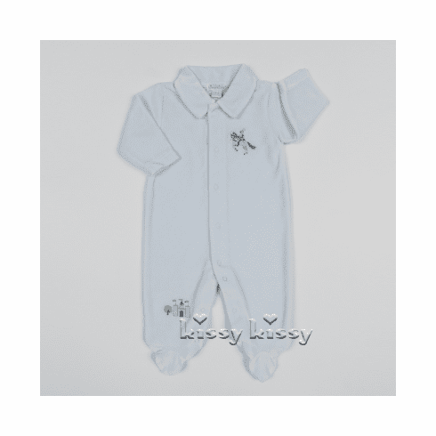 Kissy Kissy Knight's Tale VELOUR Footie w/Collar F17140V-04C