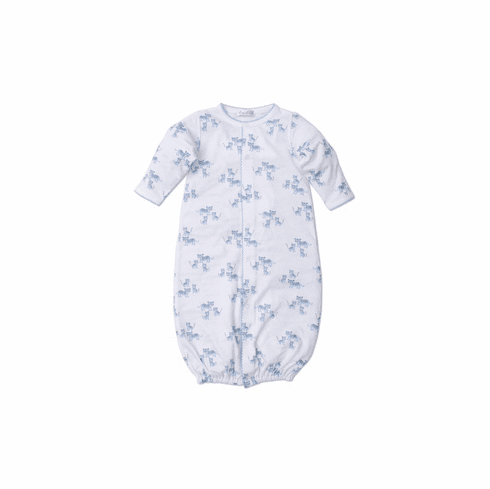 Kissy Kissy Leopard Love Print Convertible Gown F19LL14Pblue