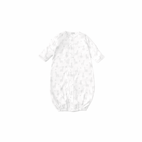 Kissy Kissy Llama Luv Print Convertible Gown S20LL14Psilver