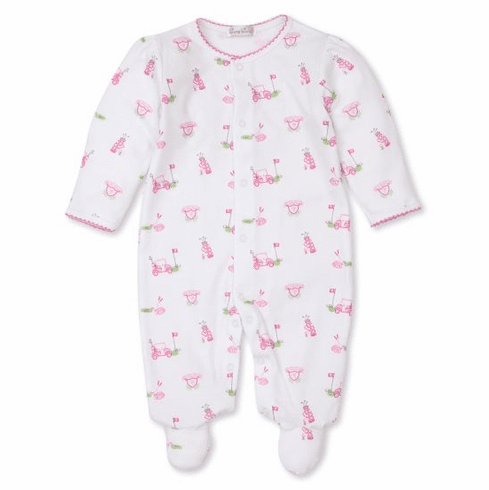 Kissy Kissy Longest Drive Print Footie SLD04Ppink