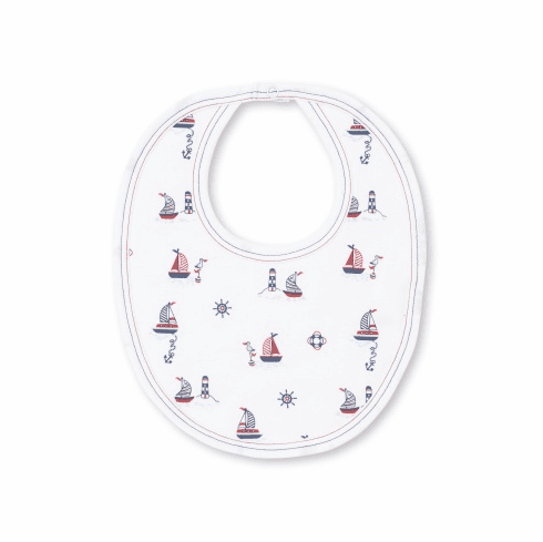 Kissy Kissy Magic Sails Print Bib SS22MS13